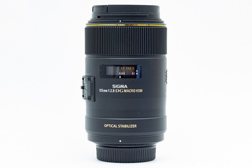 Sigma 105 dg os - f2.8, hsm