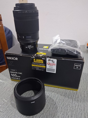 Nikon nikkor 105mm 2 8 - z, mc