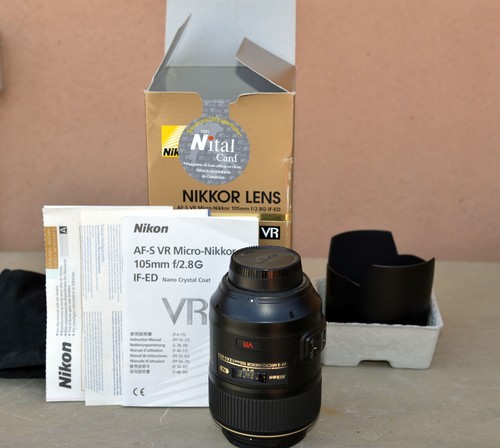 Nikon micro nikkor 105 mm - nikon, af-s