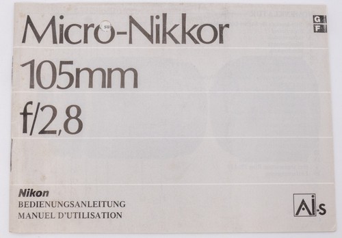Nikon foglio uso - nikon,