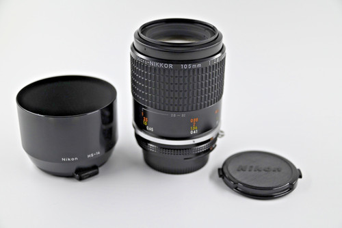 Nikon micro nikkor 105mm 8 - 105mm, f/2.8