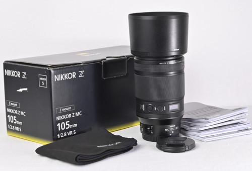Nikon 105mm 8 vr - z, f/2.8