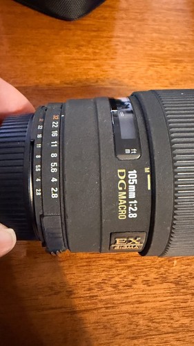Sigma 105mm ex dg macro - 105mm,