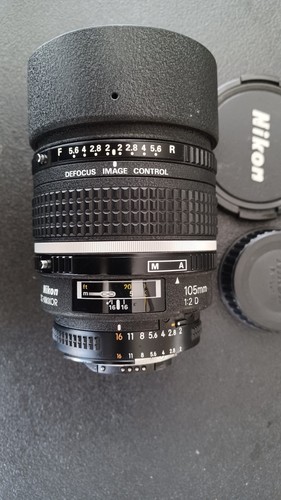 Obbiettivo nikon 105 defocus - nikon,